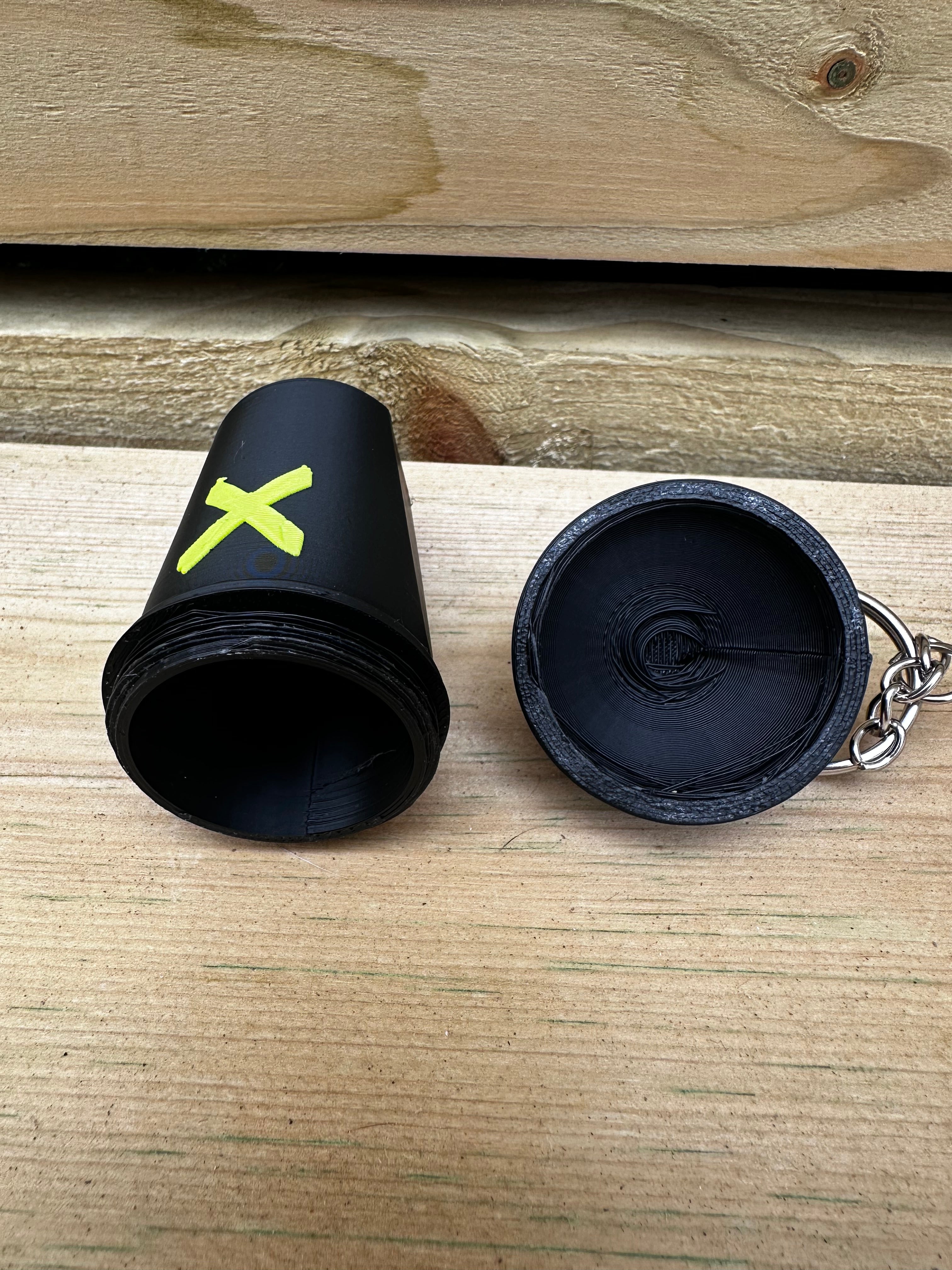 Protein Shaker Storage Keyring